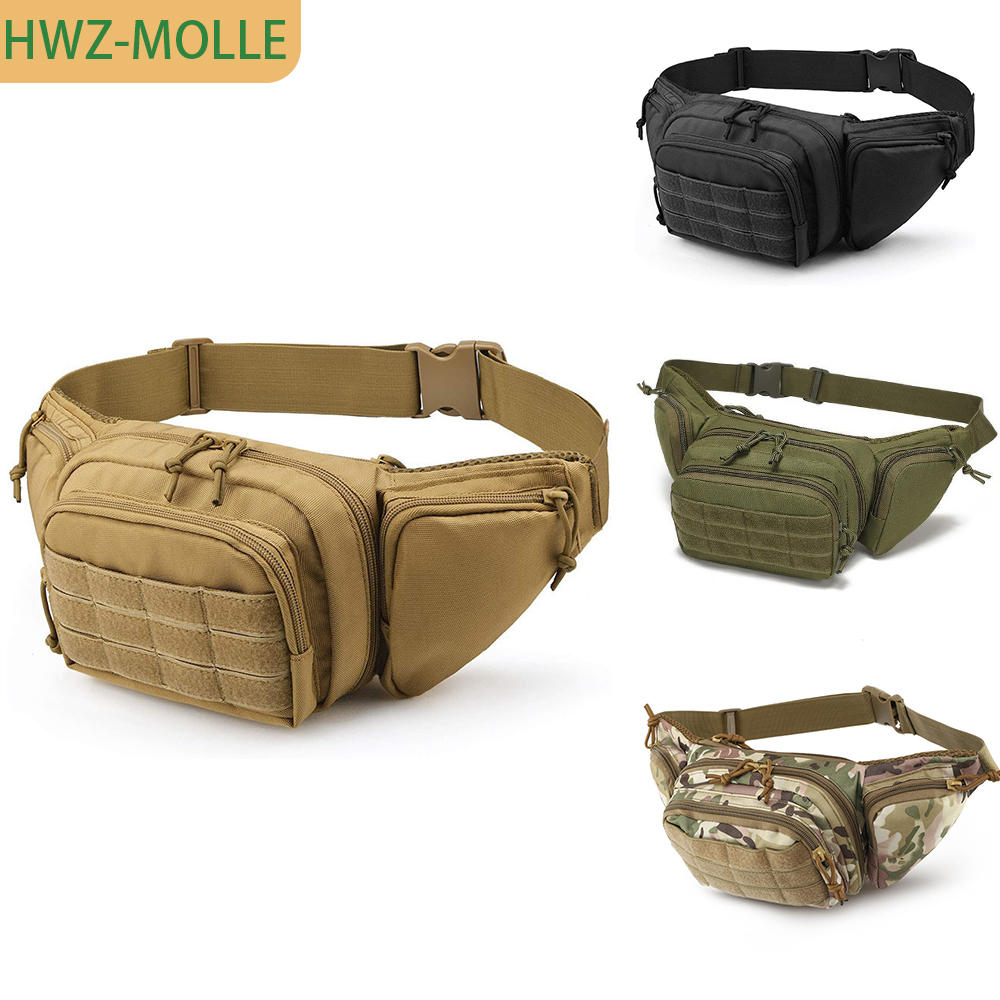 Edc Concealed Carry Fanny Pack - Taktyczna torba biodrowa Molle, nerka z