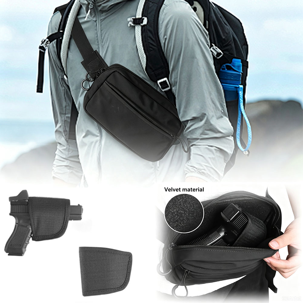 Edc Carry Bag For Pistol - Taktyczna torba biodrowa do ukrytego noszenia