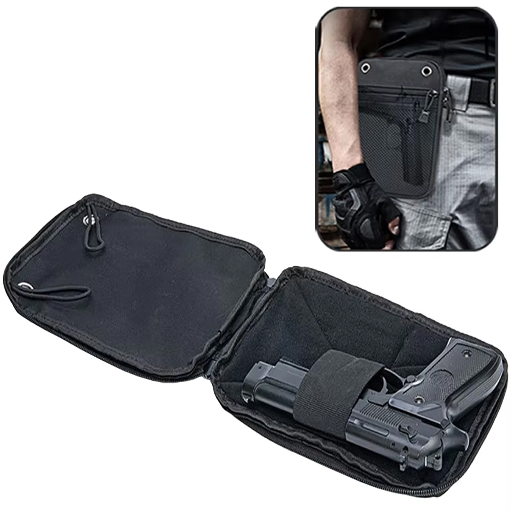 Edc Concealed Carry Fanny Pack - Kabura Taktyczna Molle Outdoor do Ukrytego