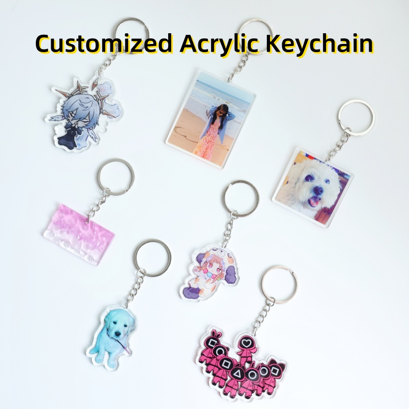 Carabiner Keychain - 2D FLAT 6cm/2.36inch 1 sztuka brelok
