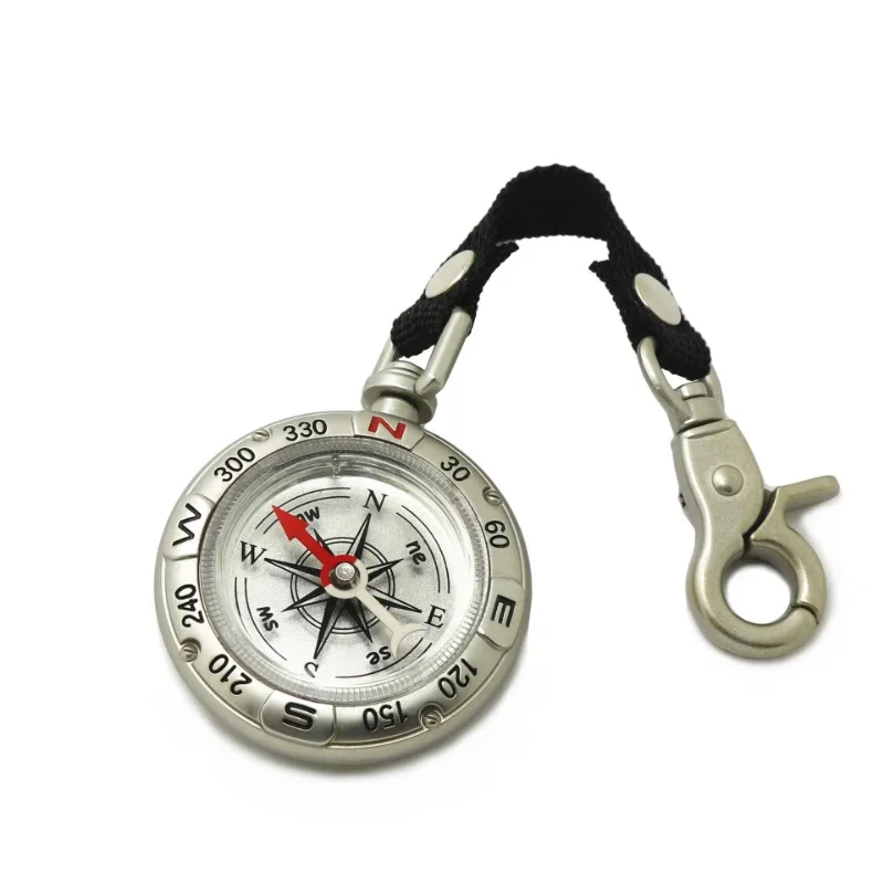 Compass Keychain Mini - GEFENSI Mini Kompas z Pętelką na