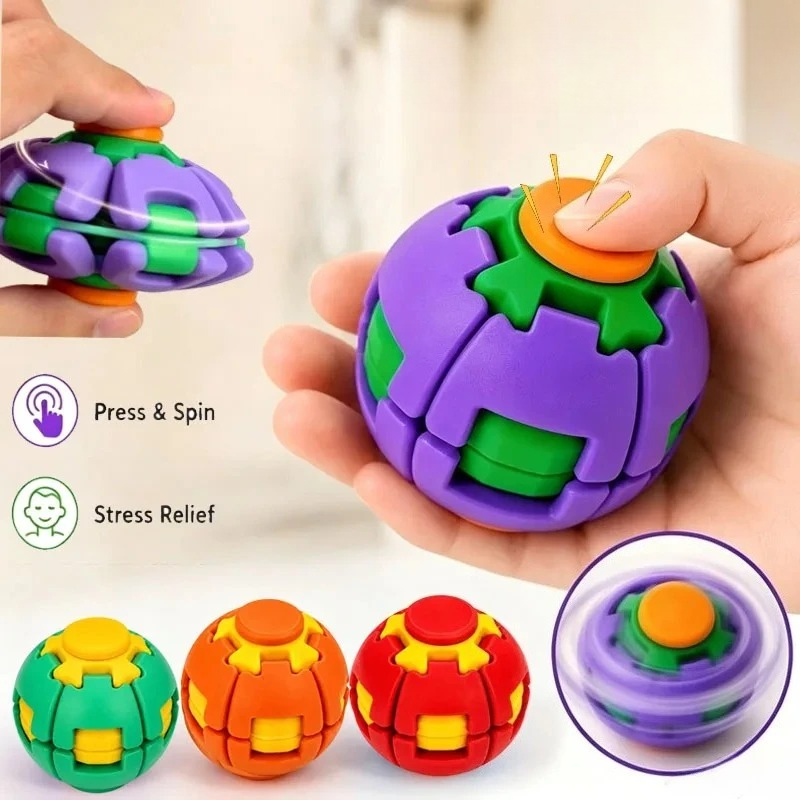 Fidget Spinner Bearing - Piłka Fidget Spinner do wciśnienia i