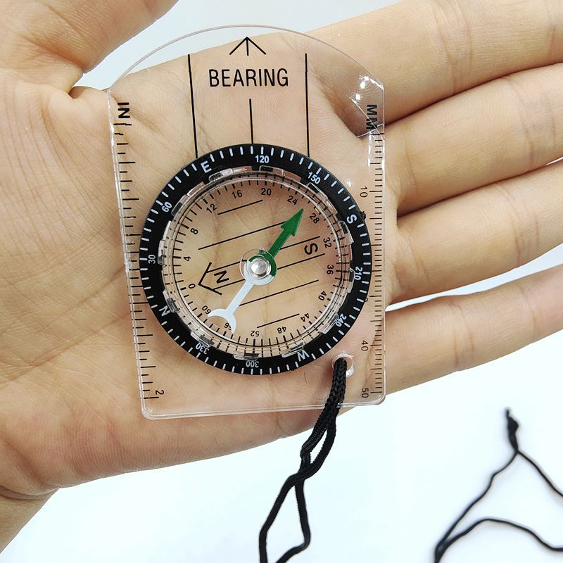 Compass Keychain Mini - 1 szt. nowy mini kompas akrylowy