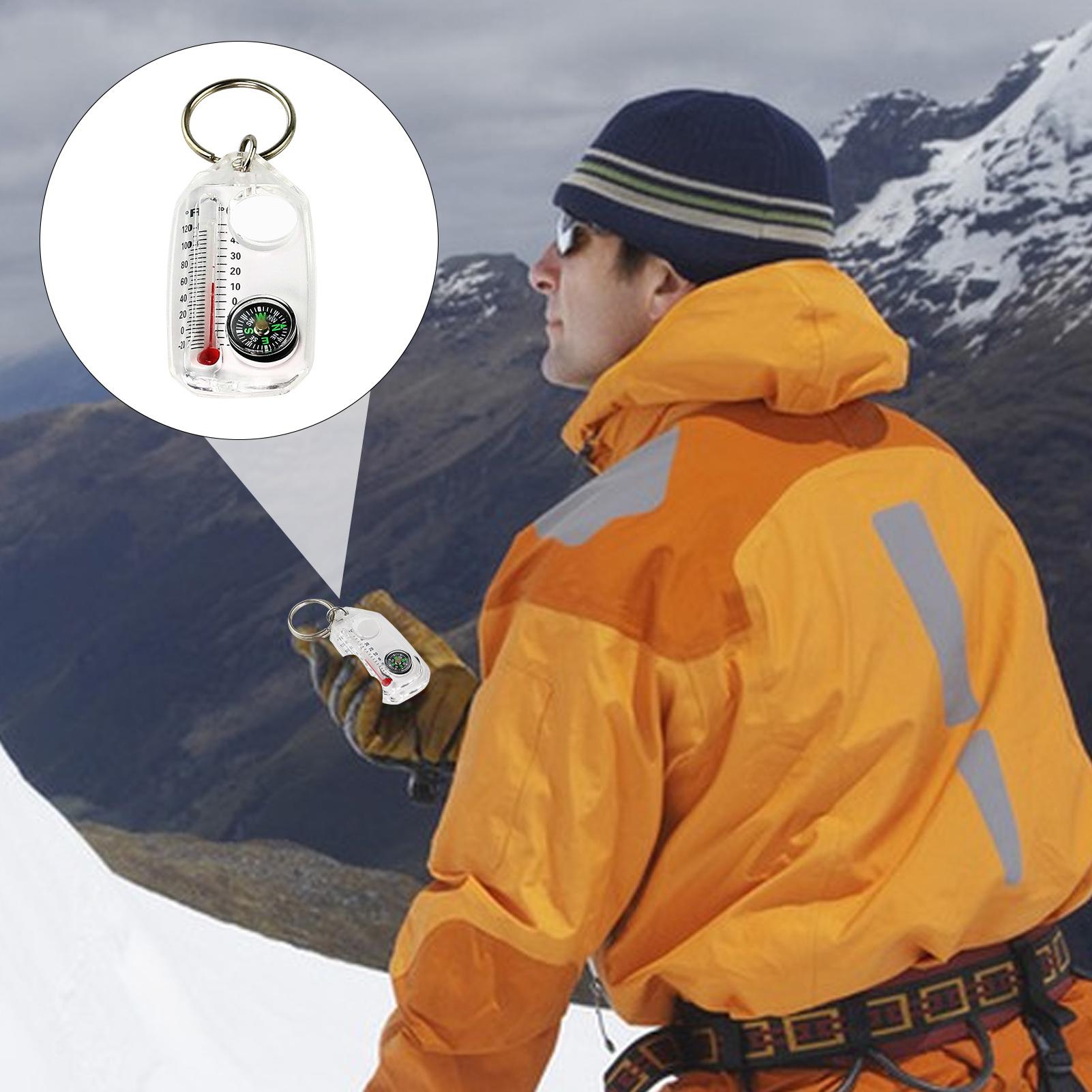 Wielofunkcyjny Mini Kompas Bre – Compass Keychain Mini recenzja i cena