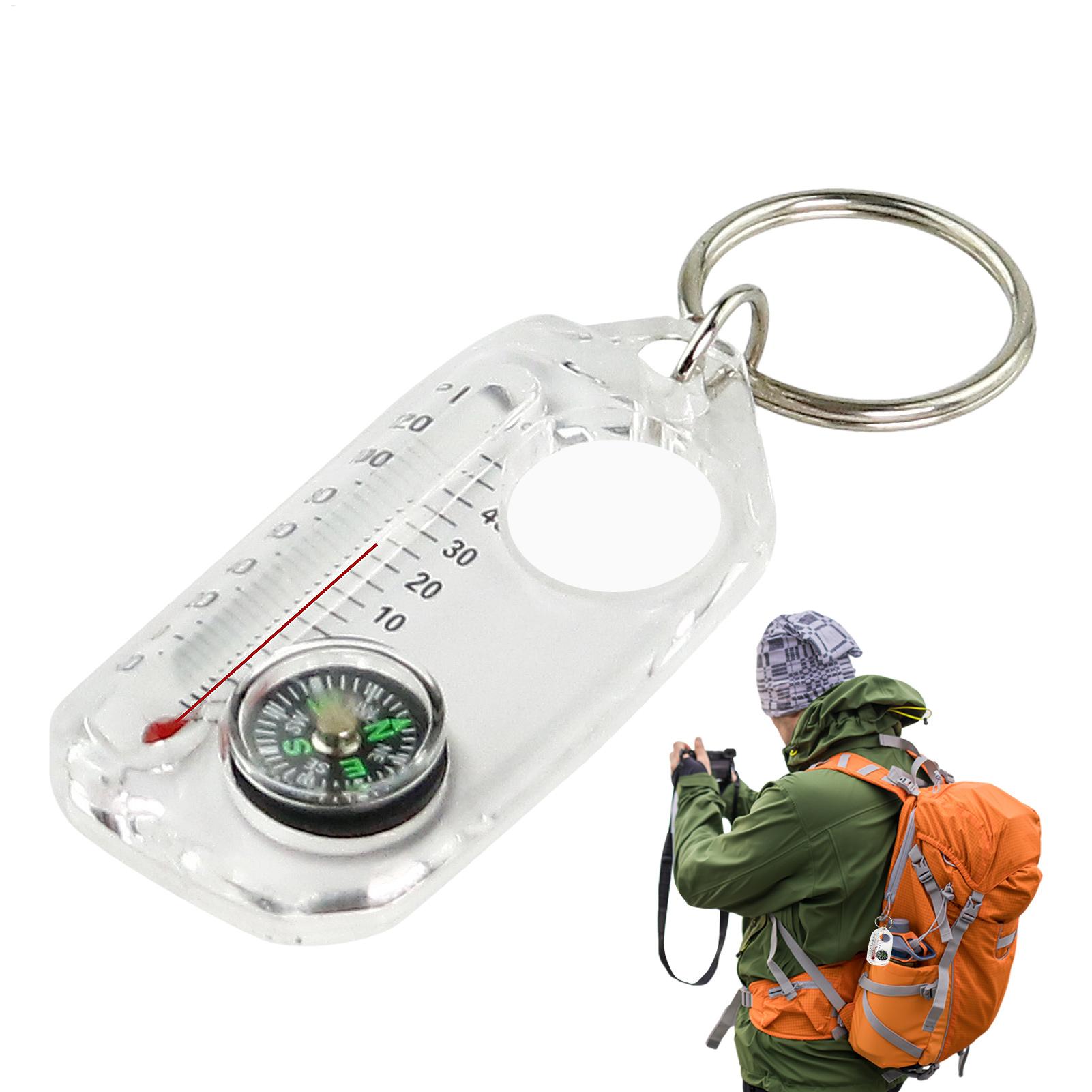 Wielofunkcyjny Mini Kompas Bre – Compass Keychain Mini recenzja i cena