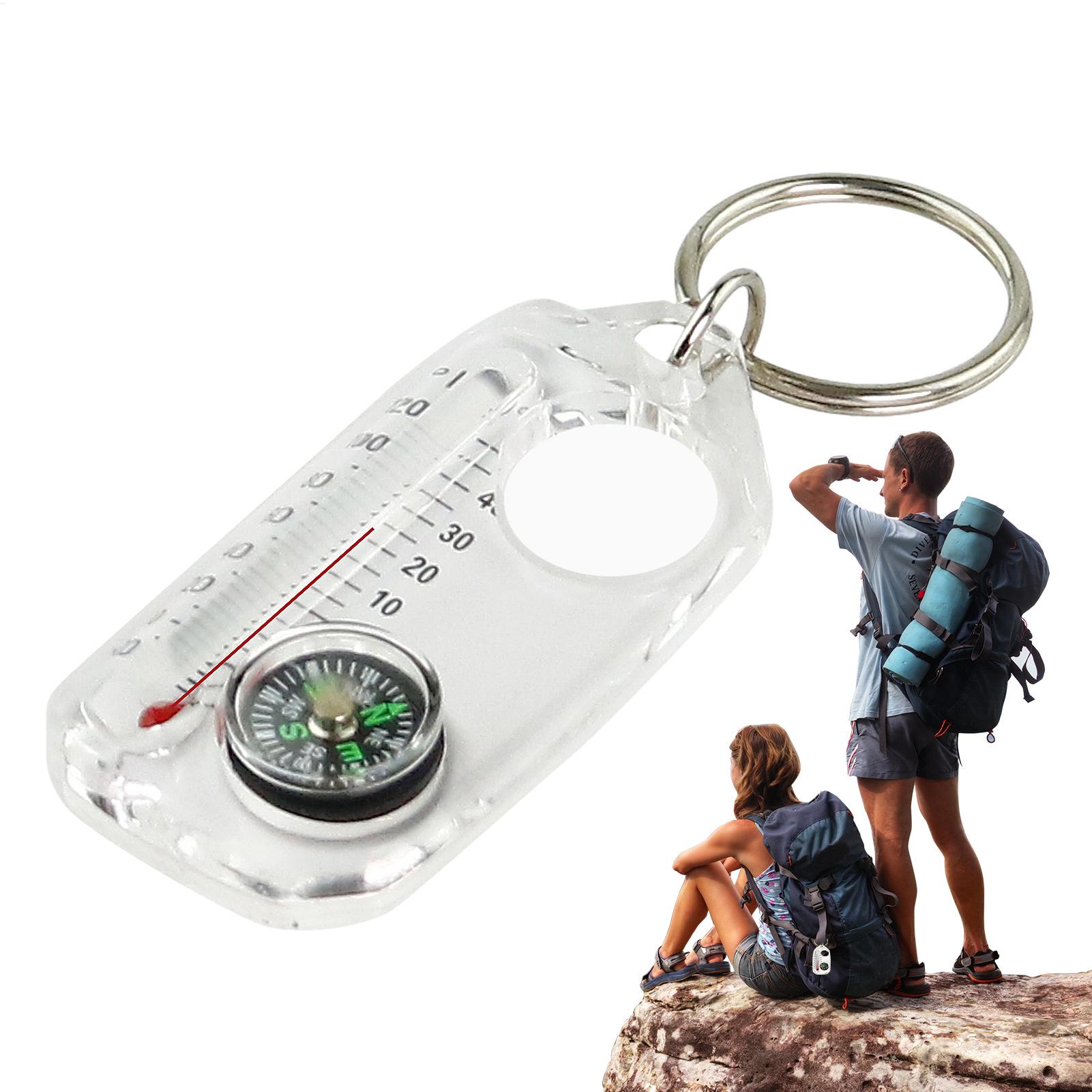 Wielofunkcyjny Mini Kompas Bre – Compass Keychain Mini recenzja i cena