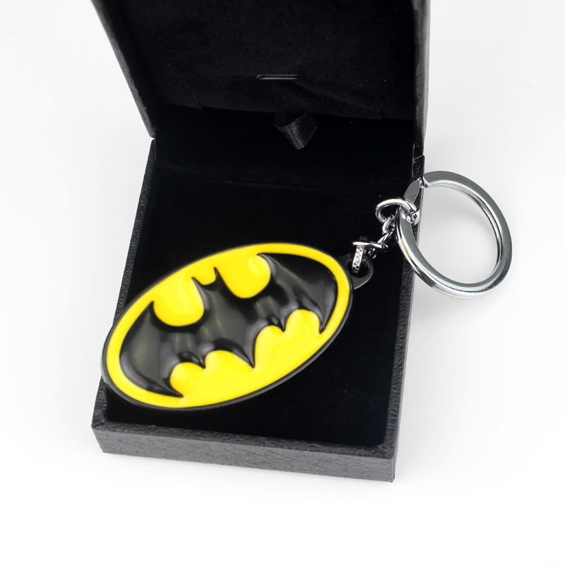 Kreatywny czarno-żółty owalny  – Carabiner Keychain recenzja i cena