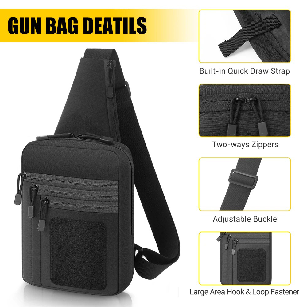 Ukryta torba na broń do noszen – Edc Carry Bag For Pistol recenzja i cena