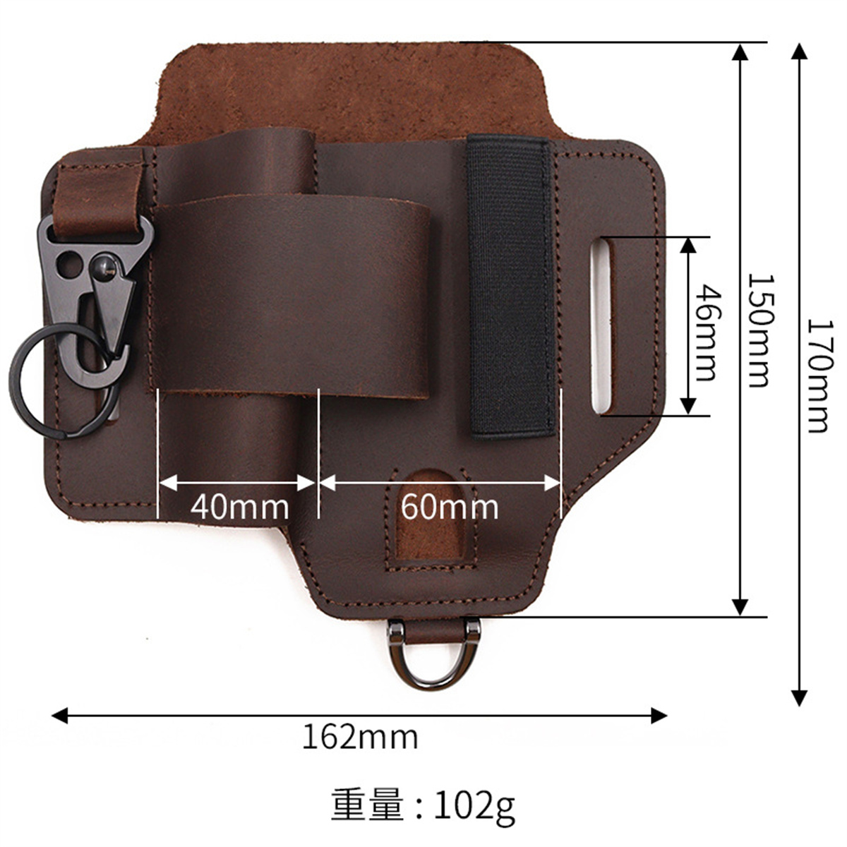 Kabura taktyczna EDC na narzęd – Edc Carry Belt Pouch recenzja i cena