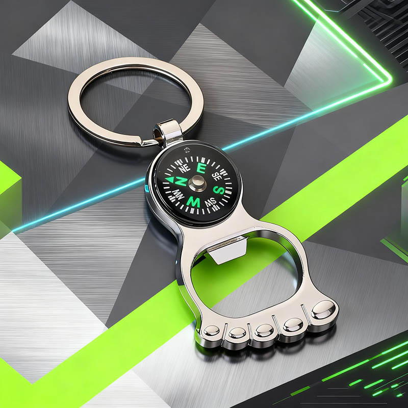 Unikatowy brelok do kluczy z k – Compass Keychain Mini recenzja i cena