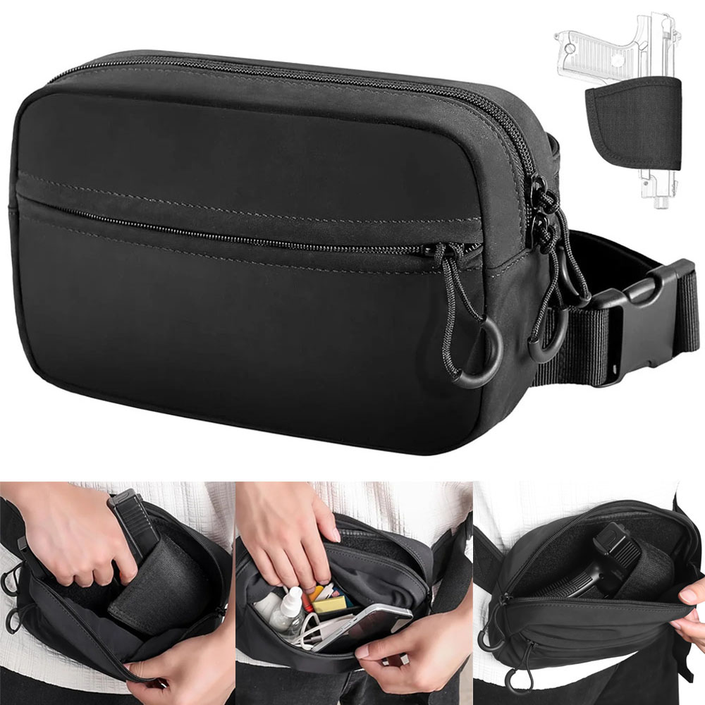 Uniwersalna torba na pistolet  – Edc Concealed Carry Fanny Pack recenzja i cena