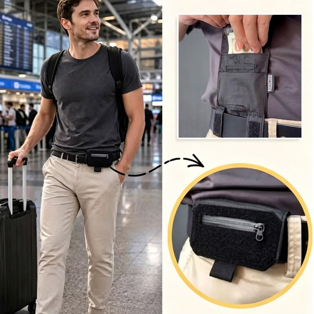 Ukryta torba podróżna na pas,  – Edc Carry Belt Pouch recenzja i cena