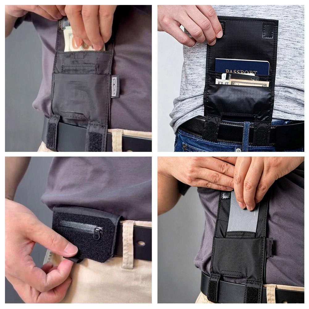 Ukryta torba podróżna na pas,  – Edc Carry Belt Pouch recenzja i cena