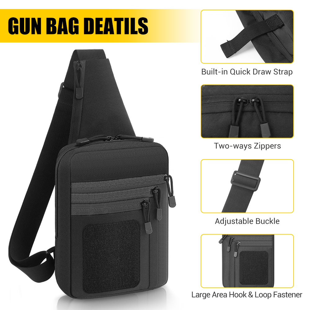 Torba taktyczna na pistolet, k – Edc Carry Bag For Pistol recenzja i cena
