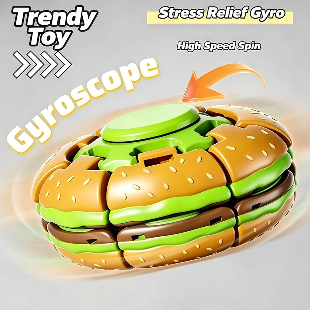 Burger Gyroskop Zabawka Antyst – Fidget Spinner Bearing recenzja i cena