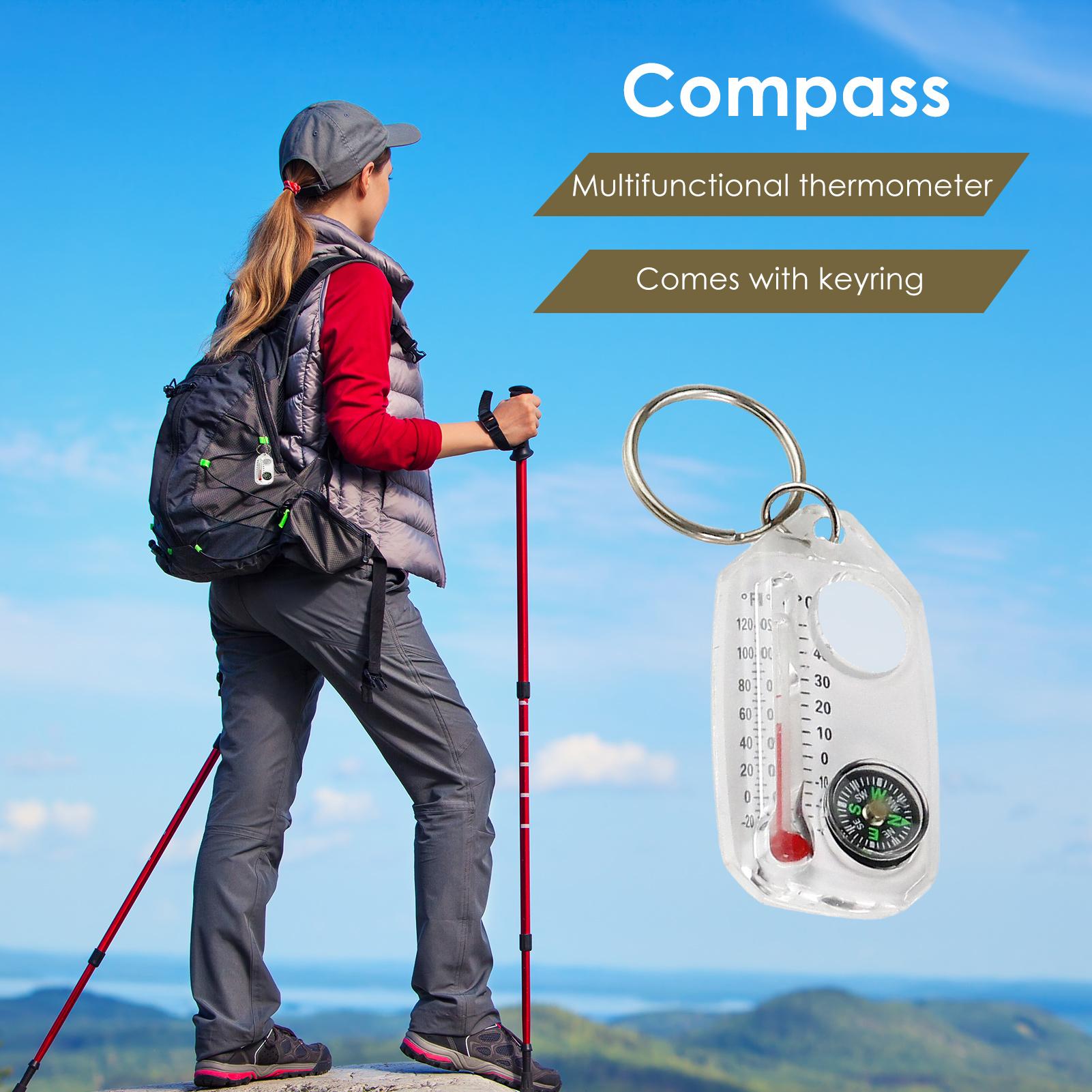 Wielofunkcyjne Mini Breloczki  – Compass Keychain Mini recenzja i cena