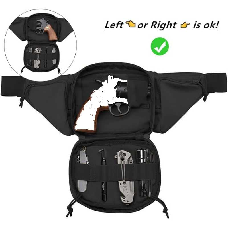 Wodoodporna torba biodrowa Mol – Edc Concealed Carry Fanny Pack recenzja i cena