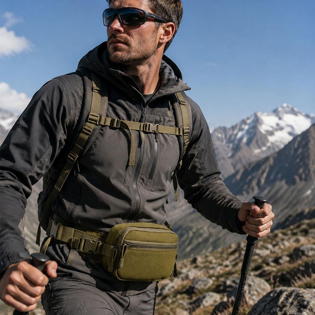 Taktyczna saszetka biodrowa do – Edc Concealed Carry Fanny Pack recenzja i cena