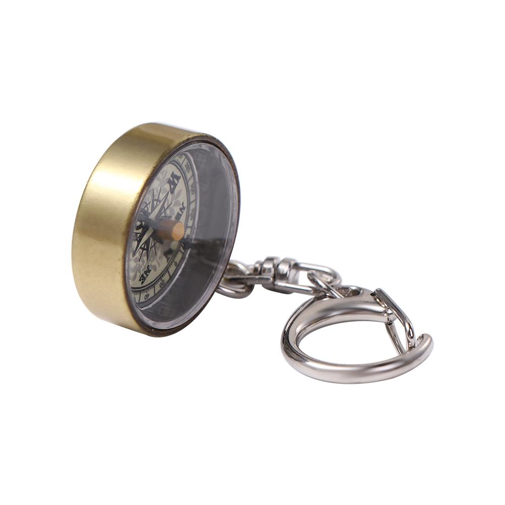 1 SZT. Brelok ze stopu cynku,  – Compass Keychain Mini recenzja i cena