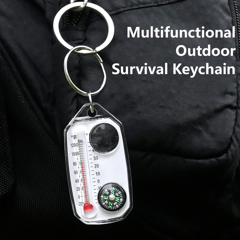 Sprzęt outdoorowy Kompas Termo – Compass Keychain Mini recenzja i cena