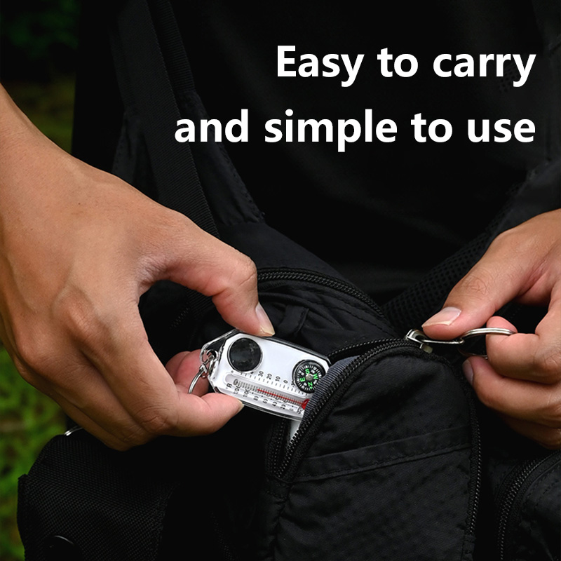 Sprzęt outdoorowy Kompas Termo – Compass Keychain Mini recenzja i cena