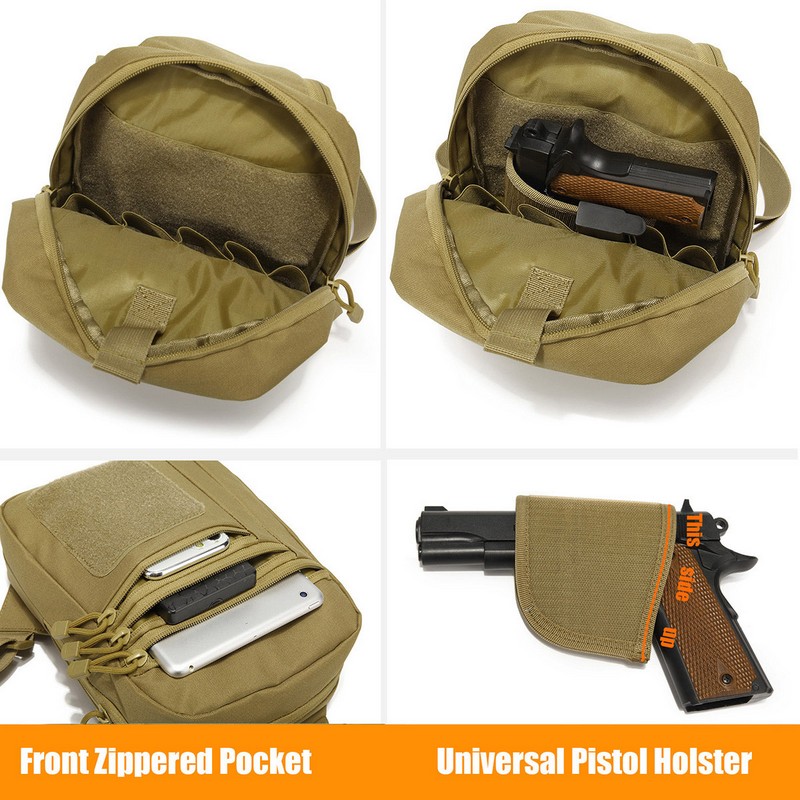 Nowa taktyczna torba na klatkę – Edc Carry Backpack recenzja i cena