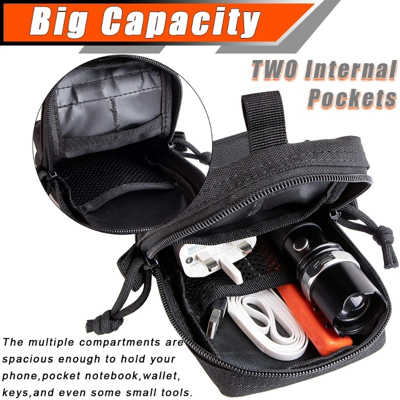 Taktyczna torba biodrowa MOLLE – Edc Carry Holster recenzja i cena