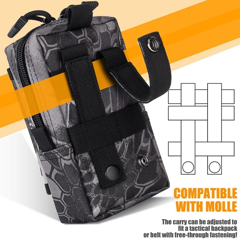 Taktyczna torba biodrowa MOLLE – Edc Carry Holster recenzja i cena