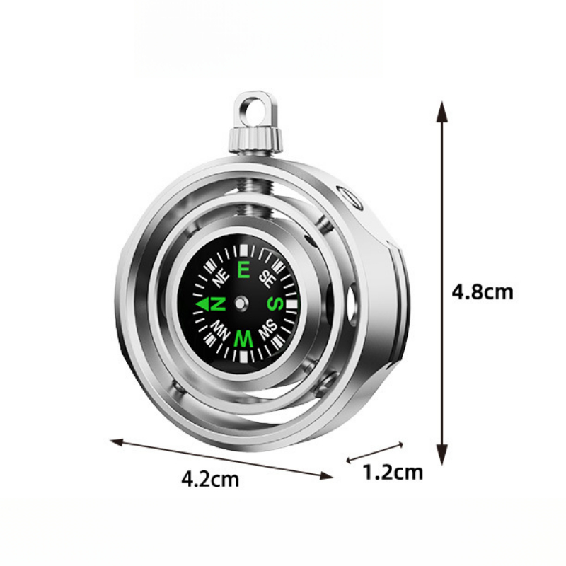 MINI Kompas Rolujący się na Pa – Compass Keychain Mini recenzja i cena