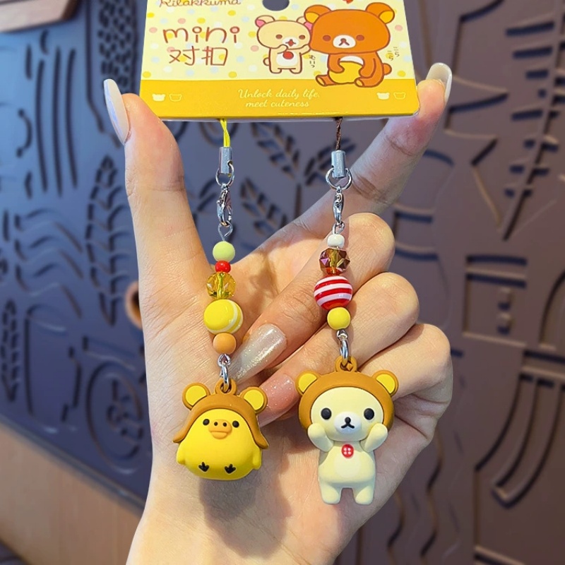 Uroczy breloczek Rilakkuma Kor – Carabiner Keychain recenzja i cena