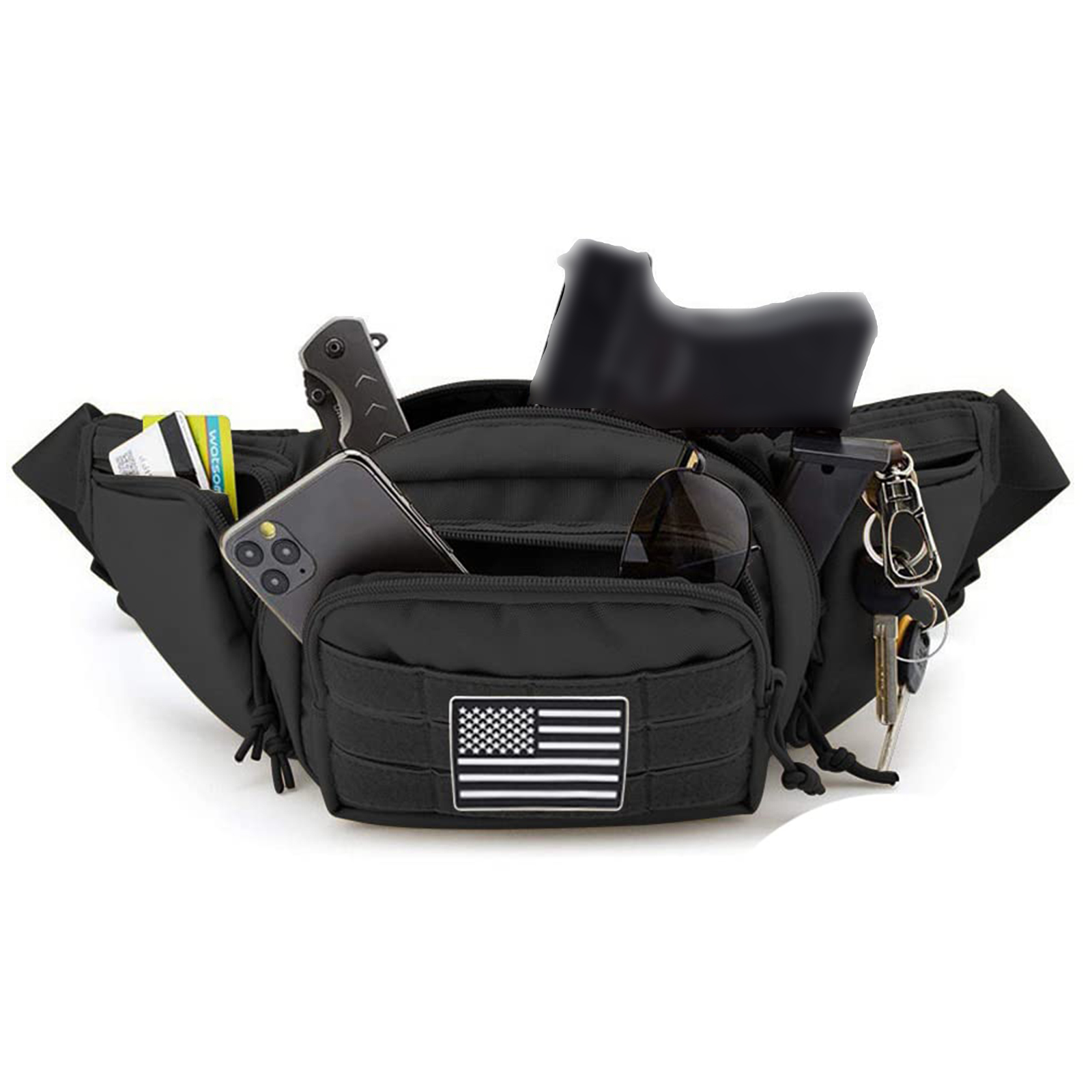 Taktyczny piterek kabura na br – Edc Concealed Carry Fanny Pack recenzja i cena